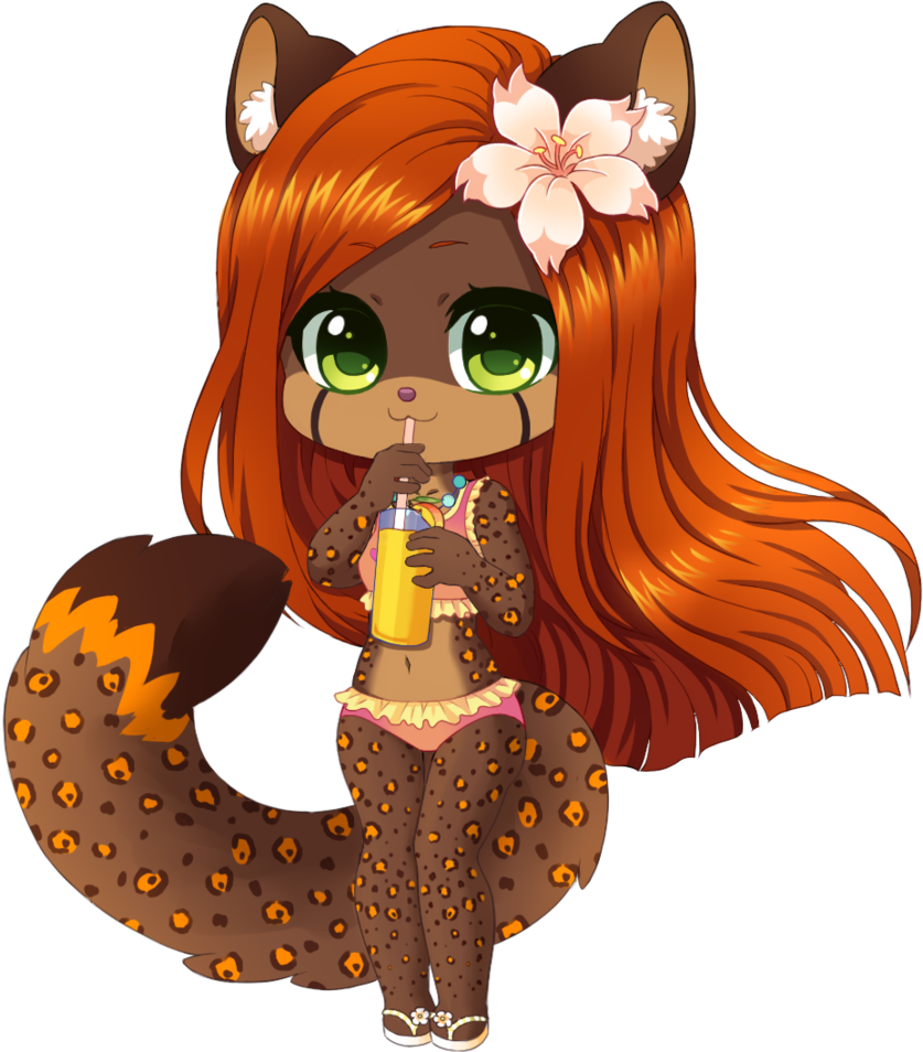 Ocelot Clipart Anime - Ocelot Anime (837x954)