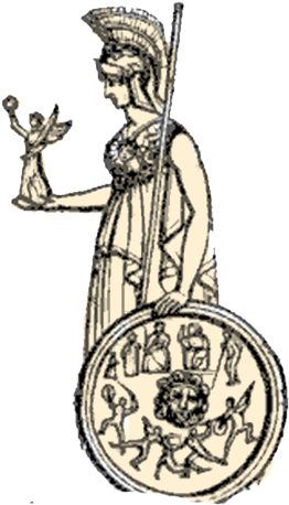 Minerva - Roman God And Goddesses Png (329x483)