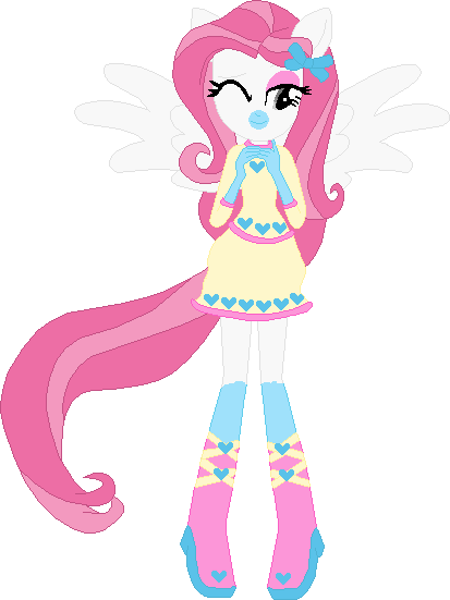 Equestria Girls Style By Kaori-warbird - Equestria Girls Cotton Candy (413x551)
