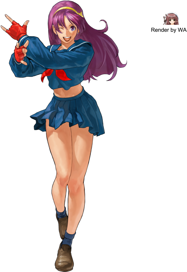 Athena From King Of Fighters - Street Fighter Athena Asamiya (900x1240)