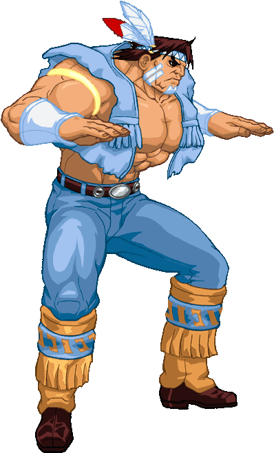 Street Fighteranime Characterscharacter Memoriesvideo - Street Fighter T Hawk (444x667)
