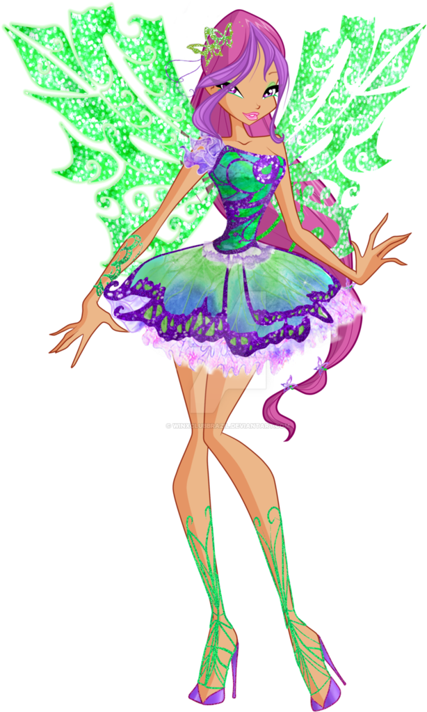 Butterflix Cartoon Comics Fan Art - Butterflix Fan Art (720x1110)