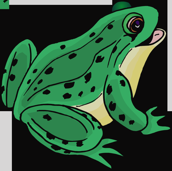 Clipart Picture Of Frog (564x563)