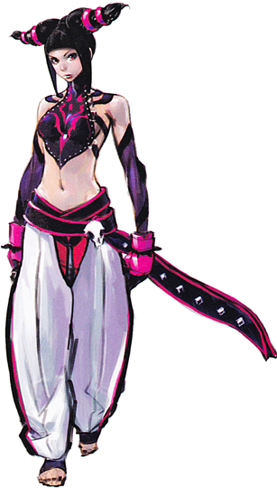 Street Fighter Characters, Fighting Games, Juri Street - Jinx From Teen Titans (307x540)