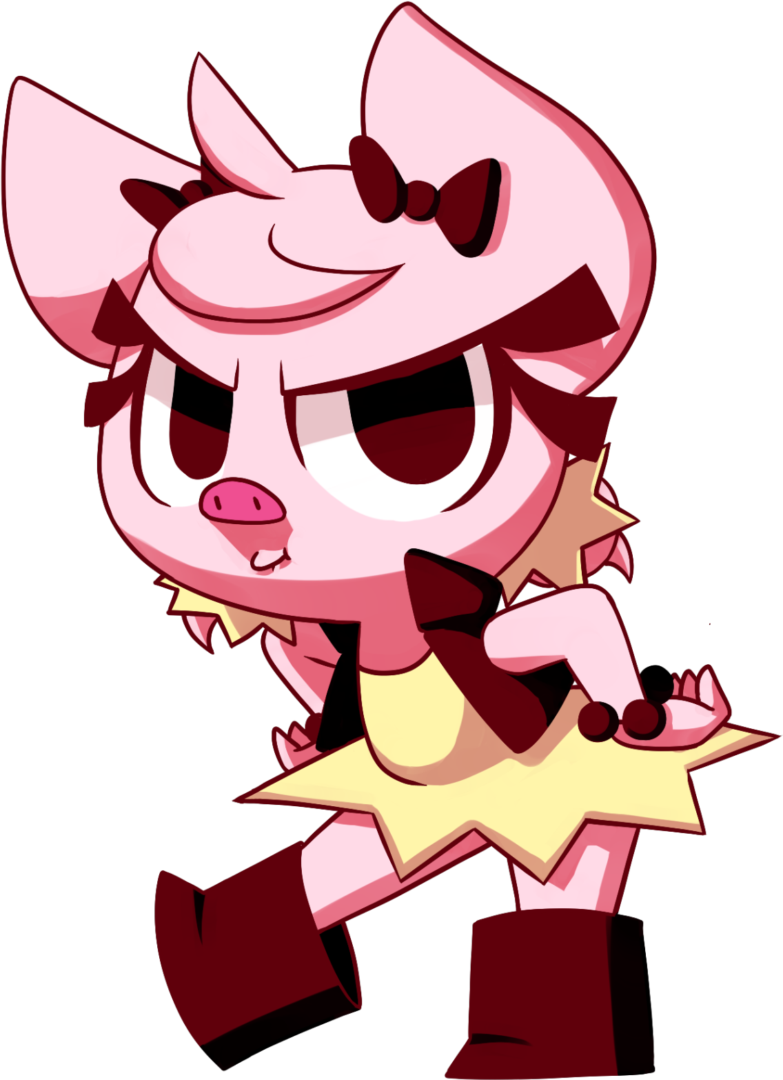 Mina As That Bunny I Like So Much - Cartoon (1280x1708)