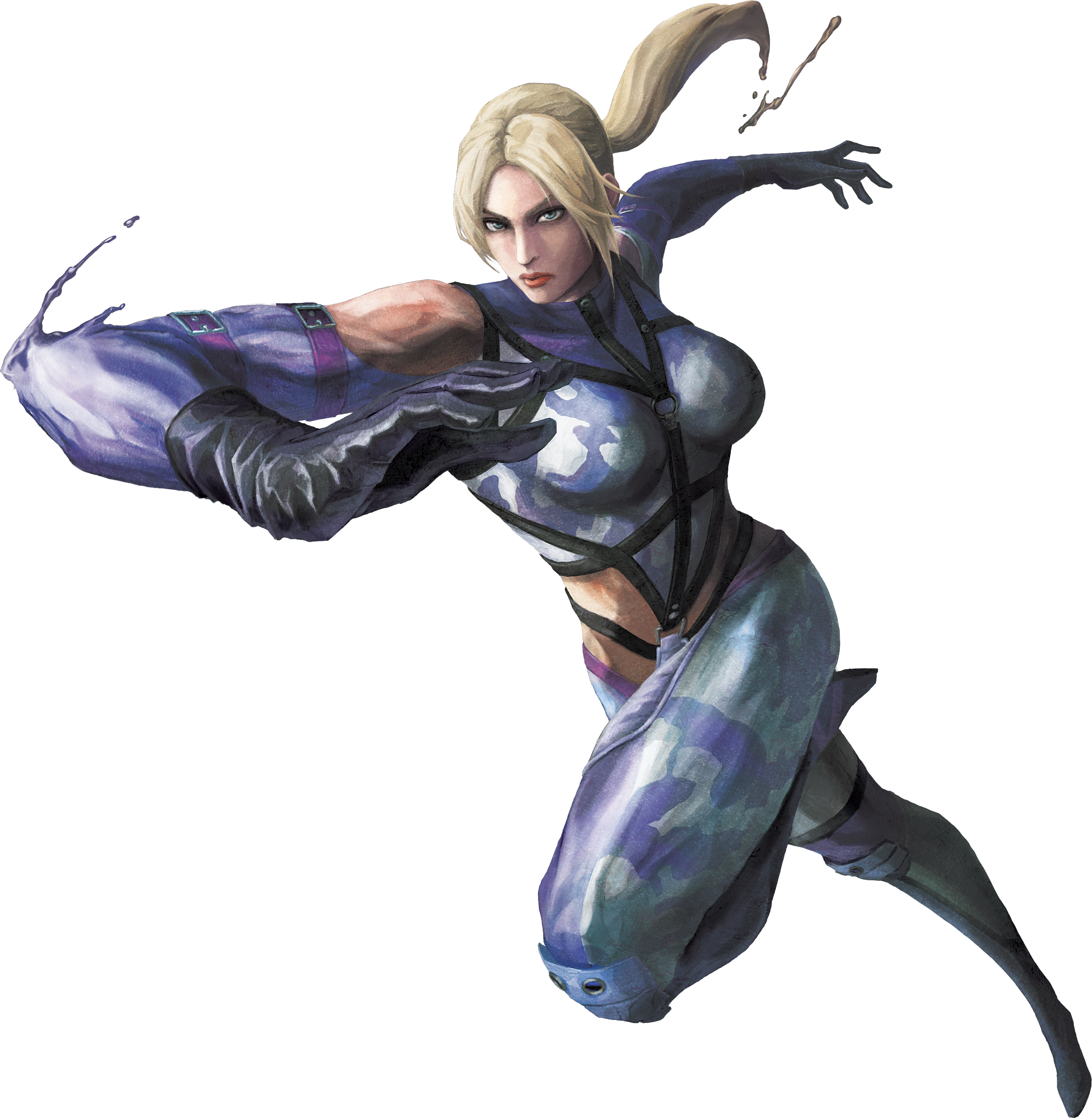 Nina Williams Sfxt Official Game Art Render - Nina Williams Sfxt Official Game Art Render (2519x2578)