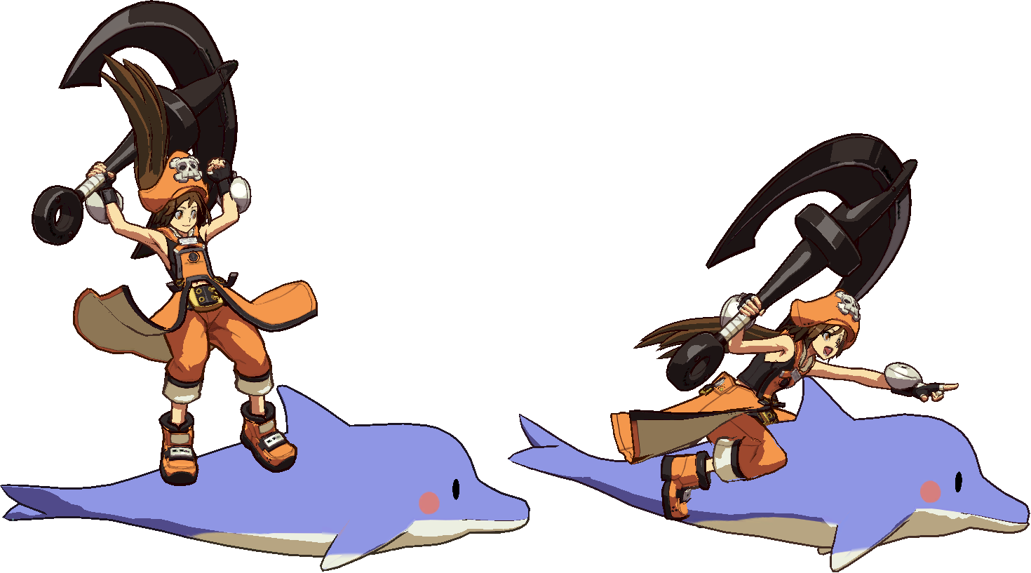 Ggxrd May Hopondolphin - Guilty Gear May Dolphin (1470x817)