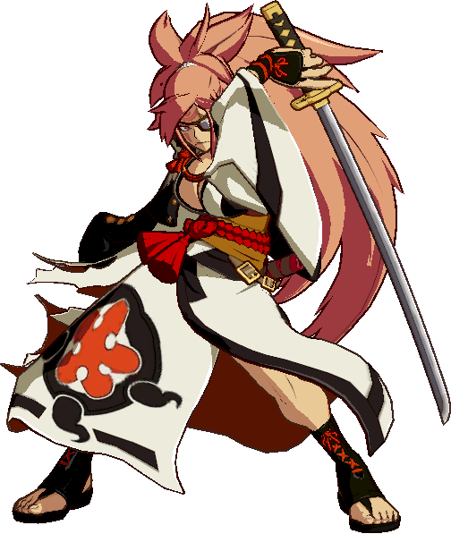 Discover Ideas About Gears - Guilty Gear Xrd Baiken (504x597)