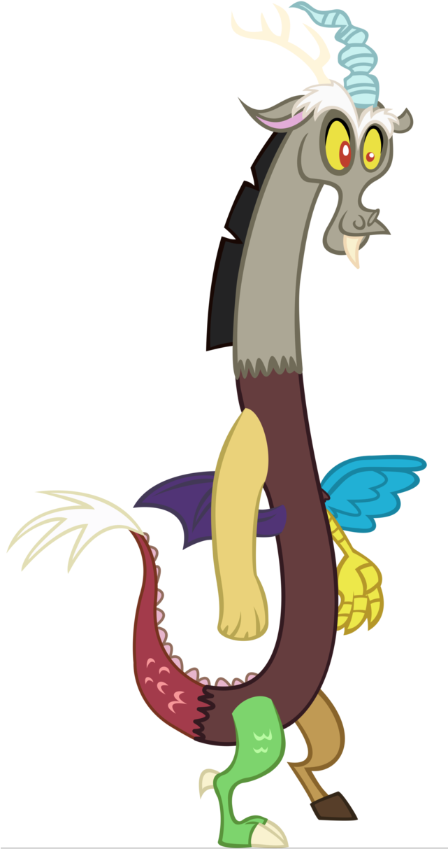 [1] Discord Vector By Glessmlp - Discord From My Little Pony (640x1247)