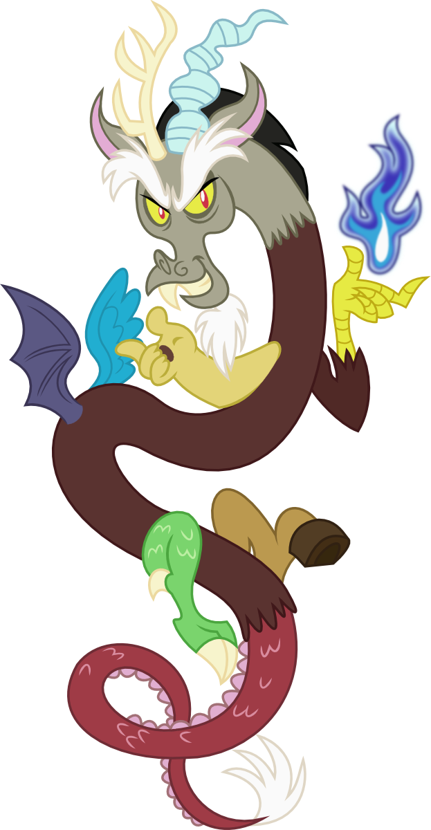 Discord By Seahawk270 - Discord From My Little Pony (623x1200)