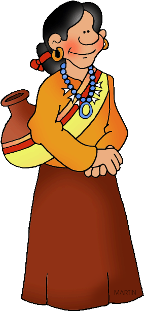 Southwest Navajo Woman - Native American Southwest Clothing (315x648)