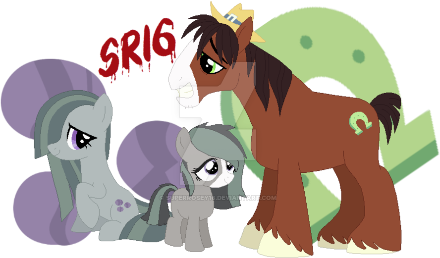 Trouble Shoes X Marble Pie Family Cutie Marks By - Big Mac X Marble Pie (900x554)