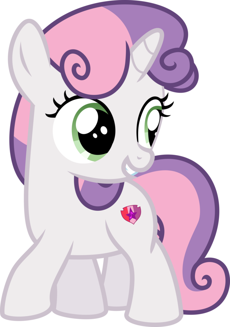 Sweetie - My Little Pony Sweetie Belle Cutie Mark (750x1066)