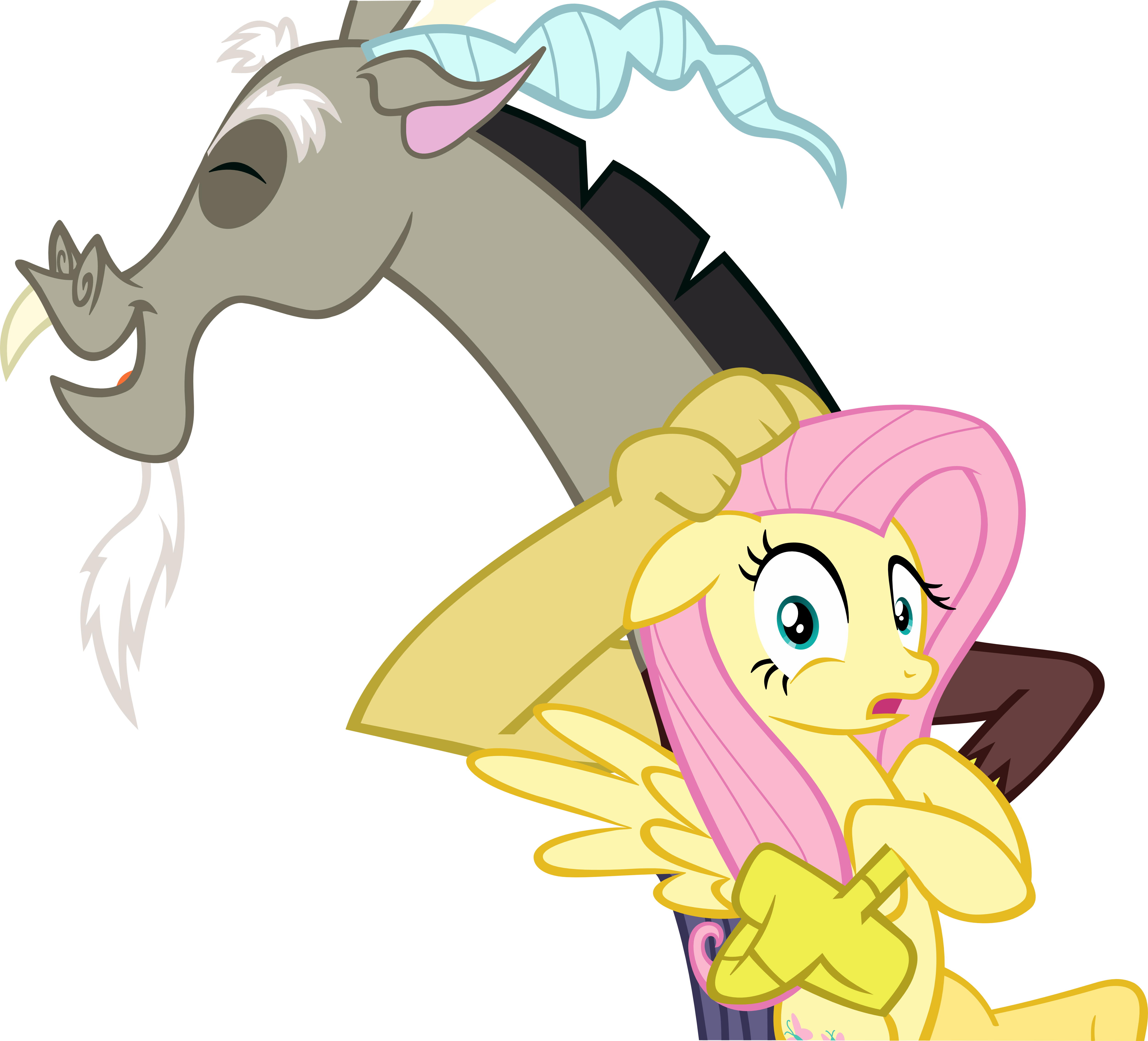 Fluttershy Breaking The 4th Wall By Ponyeffectrus Fluttershy - Fluttershy (5000x4536)