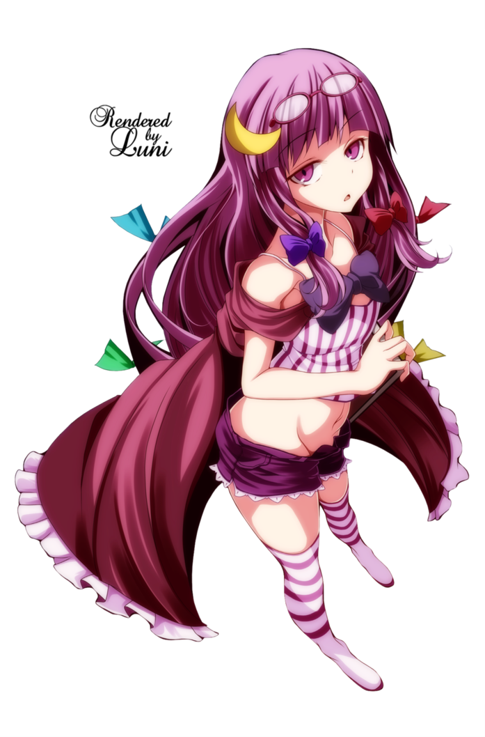 Touhou Girl By Lunixxa - Patchouli Touhou (725x1101)