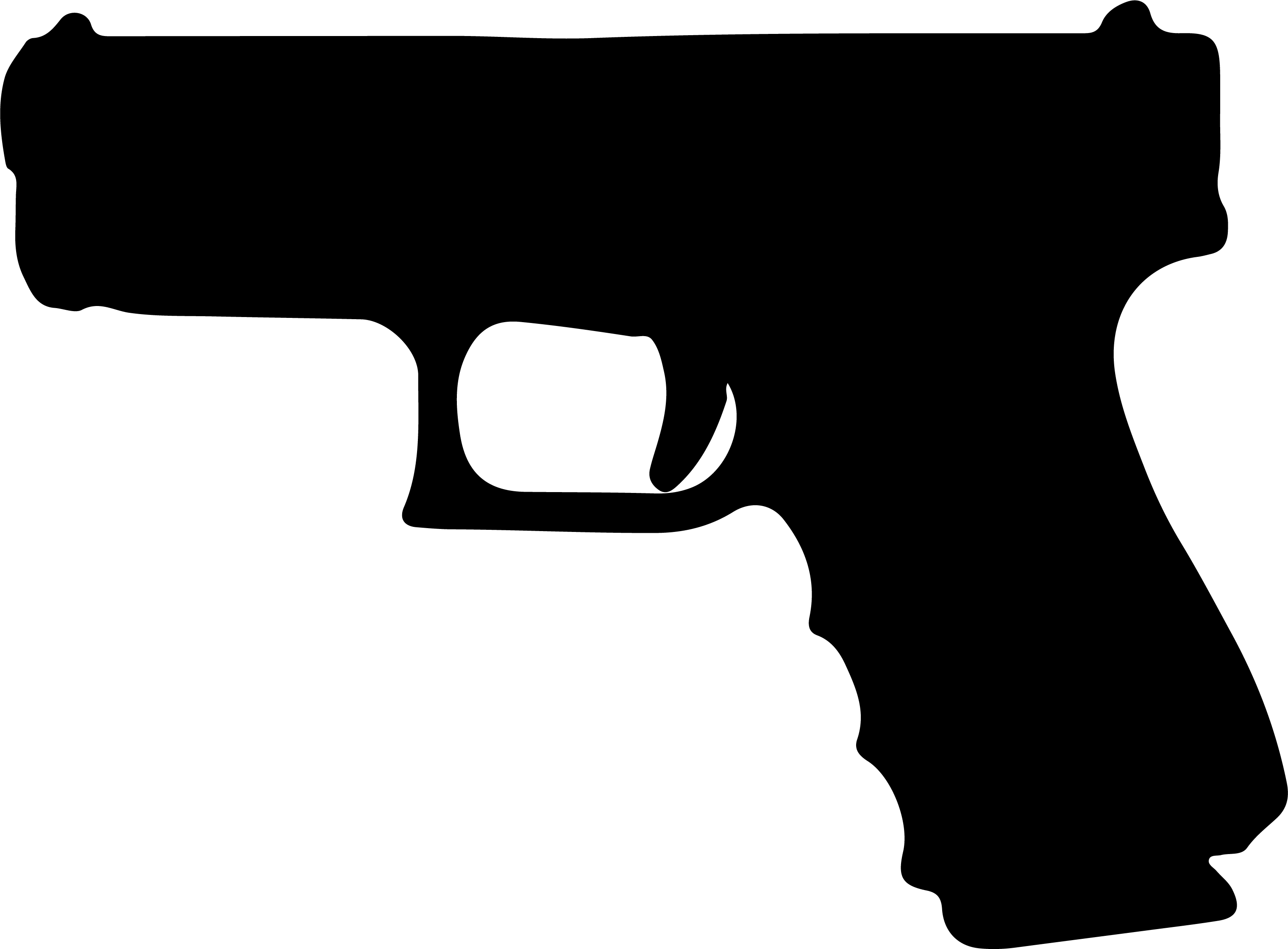 Картинка пистолета png