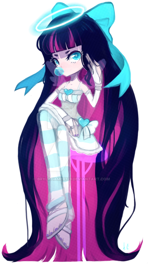 Stocking Anime By Brylagamer123 - Panty And Stocking Anarchy (600x863)