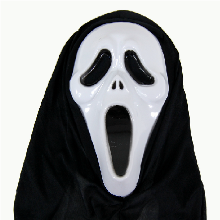 Ghost Halloween Facebook Profile Clipart - Masque D Halloween (518x518)