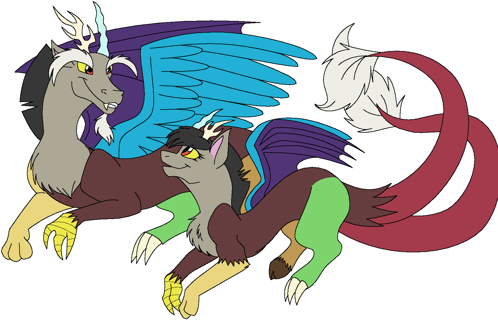 Discordia Mlp - Bella Discordia (1735x1151)