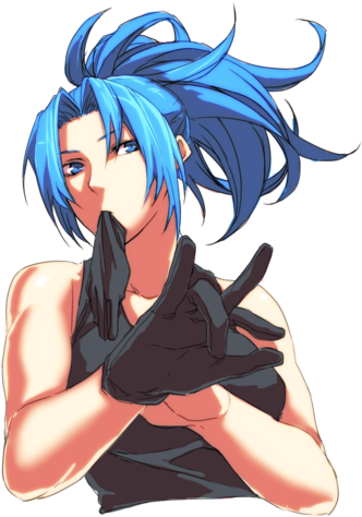 Anime, Anime Girl, And Fight Image - Leona Heidern (500x500)