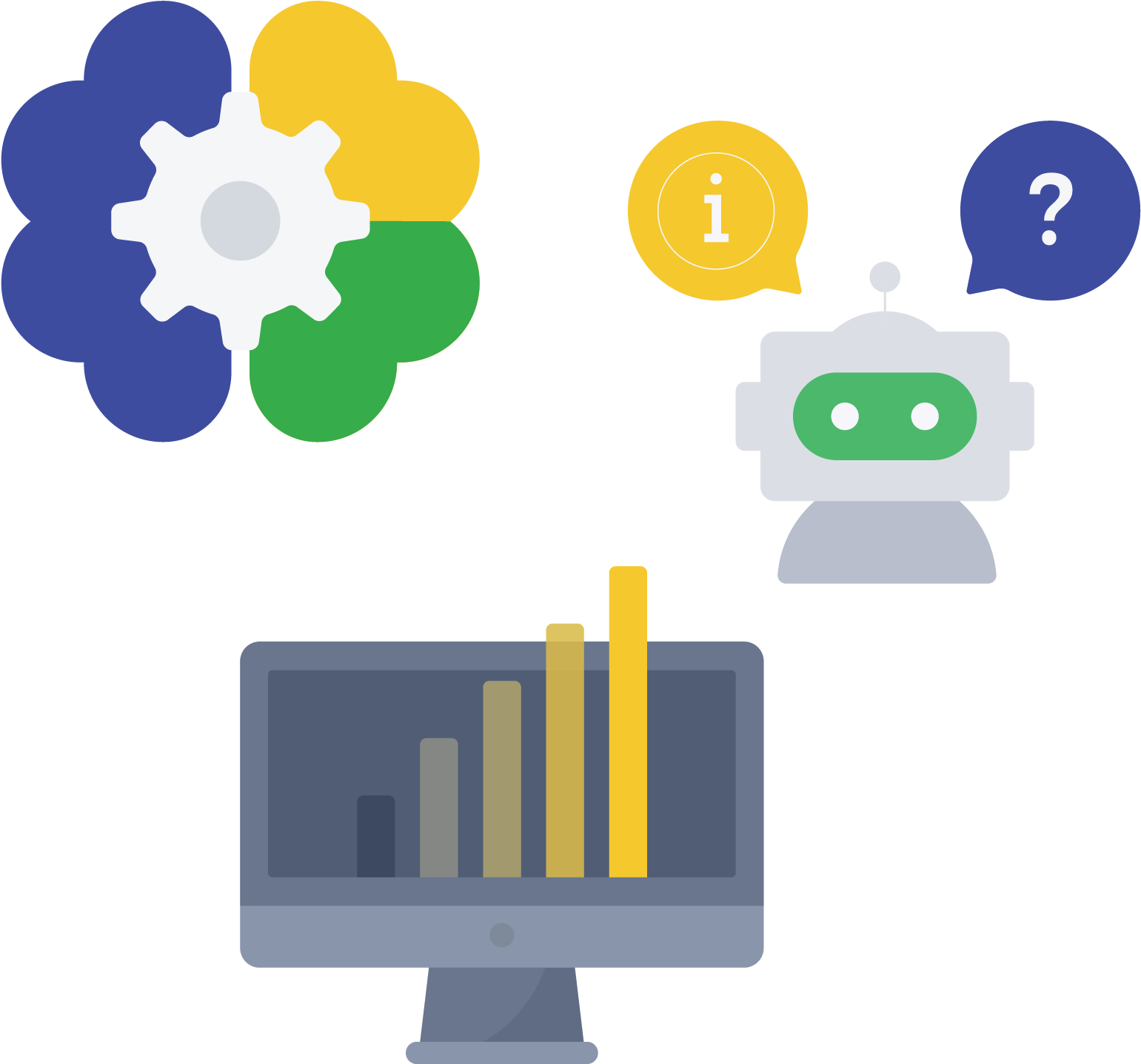 Chat Ai And Customer Service Ai - Clip Art (1700x1700)
