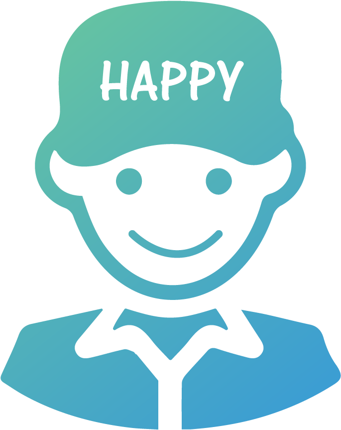 Customer Service - Let's Be Happy & Wonderful Together Saying Canvas (901x901)