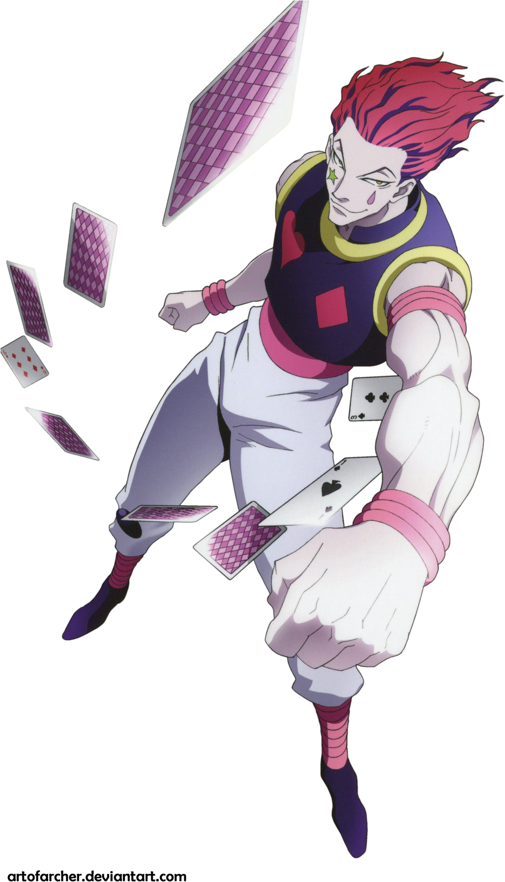 [archive] - Otaku-streamers - - The Cure To Your Anime - Hunter X Hunter Hisoka Render (1024x1786)