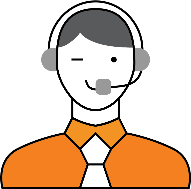 Customer Service - 机 を ふく イラスト (1042x1042)