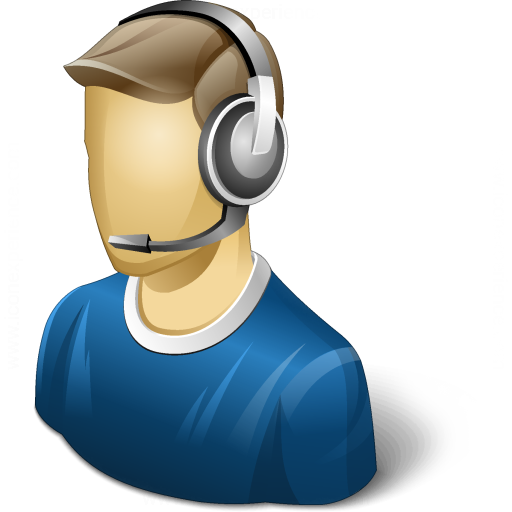Il Faut Savoir Intégrer La Téléphonie Avec L'informatique - User With Headphone Icon (512x512)