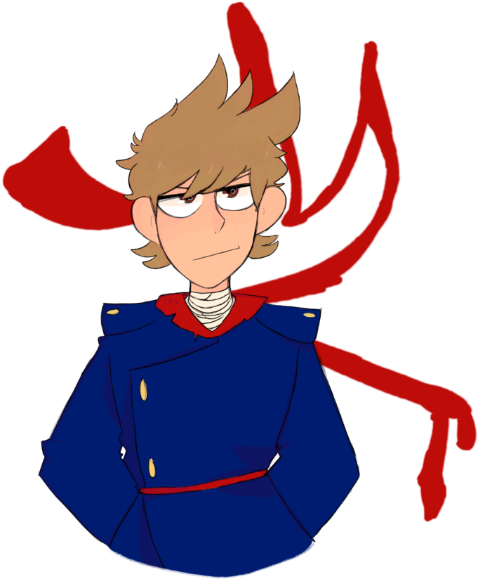 Eddsworld // Red Leader // ) By Trashess - Cartoon (900x883)