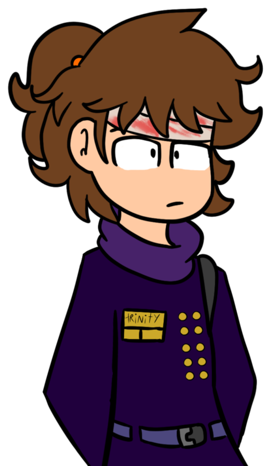 Purple Leader // Trinity By Ponydraw1234 - Cartoon (867x922)