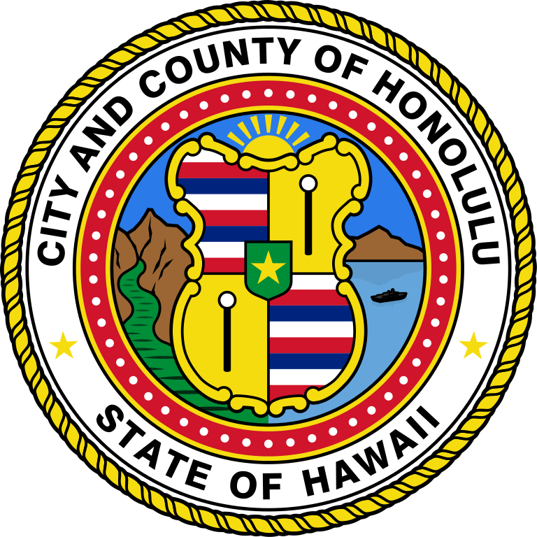 Presidential Seal Clipart 20, Buy Clip Art - City And County Of Honolulu (768x768)
