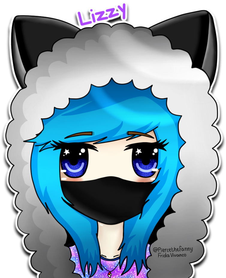 Emo Chibi Girl Lizyy By Fridabiersackcx - Cartoon (839x952)