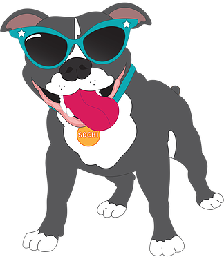 Click To Download A Printable Version Of Our Pitbull - Pitbull Cartoon (324x375)