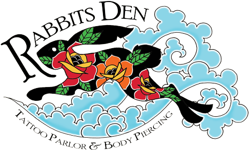Rabbits Den Logo - Rabbits Den (500x309)