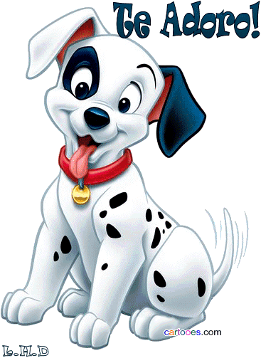 Clique Para Compartilhar No Facebook - 101 Dalmatians Red Collar (367x503)
