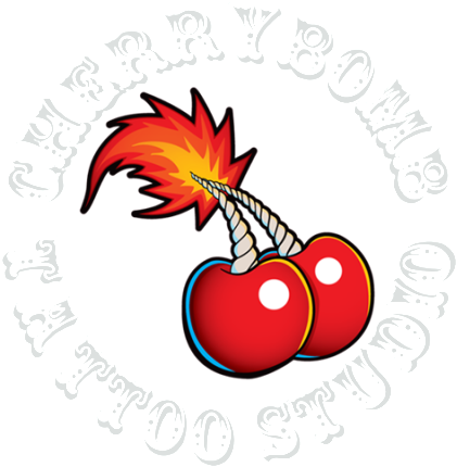 Cherrybomb Tattoo Studio - Cherry Bomb Tattoo Designs (775x450)