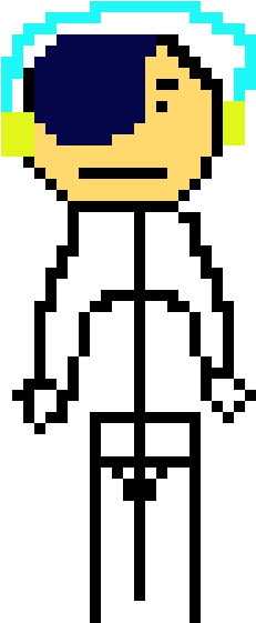 Emo Teenage Boy - Cartoon (370x680)