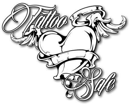 Tattoo Safe Logo - Emblem (452x364)