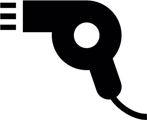Hair Dryer Symbol (512x512)