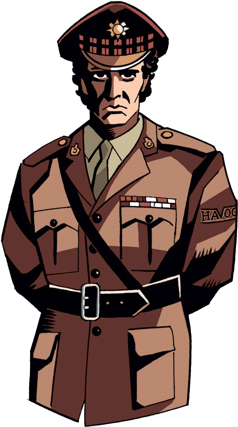 Lethbridge-stewart Military Uniform Army Officer - Military Uniform (505x873)