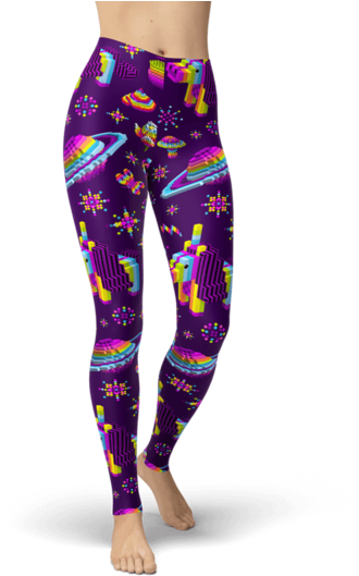 Digital Unicorn Leggings - Native Pride - I'm Honored V2 (400x560)