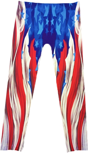 Custom Printed Fashion Leggings - Leggings (677x611)