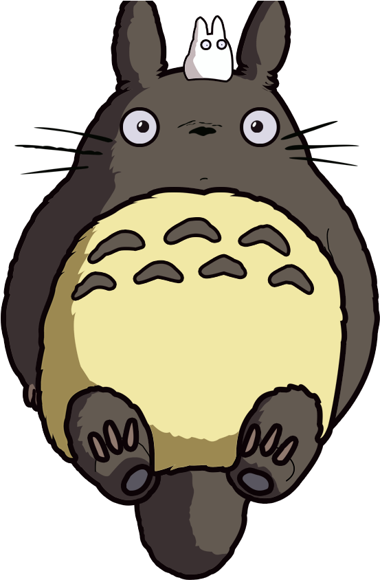 Ghibli Museum Catbus Studio Ghibli Christmas - Totoro Png (734x850)