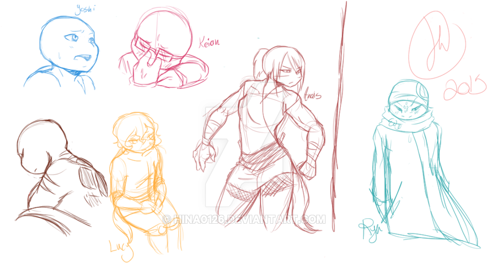 Finger Drawing Line Art Sketch - Sketch (1024x593)