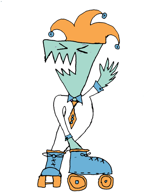 The Joker Pursues Play Through Nonsense And Silliness - Joker (581x800)