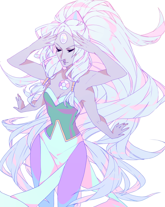 Tumblr Nlxs2eqao31r3thx5o1 540 - Amethyst Opal Steven Universe (540x675)