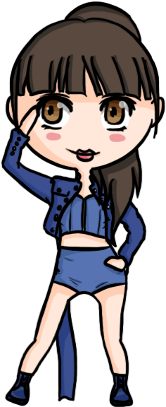 Girls Day 'female President' - Cartoon (297x600)