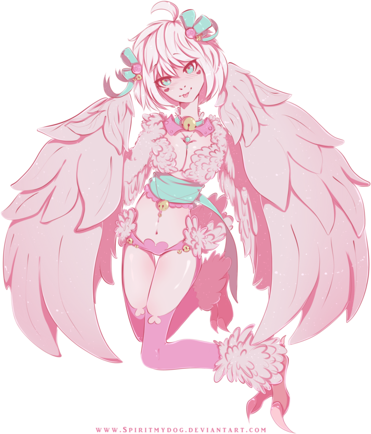 Harpy Spirit By Spiritmydog - Illustration (780x1023)