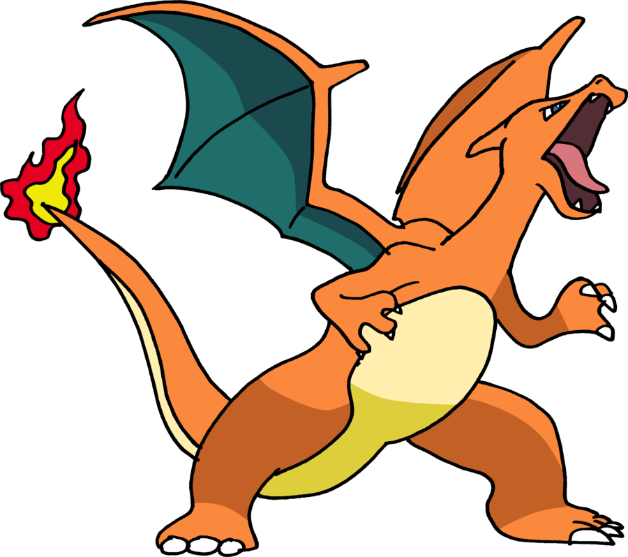Charizard By Tails19950 - Charizard Clipart (900x798)